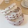 Flexible Polka Dot Headband Ribbed Wavy Textured Hairband Wavy Hair Band  Women Hair Accessories