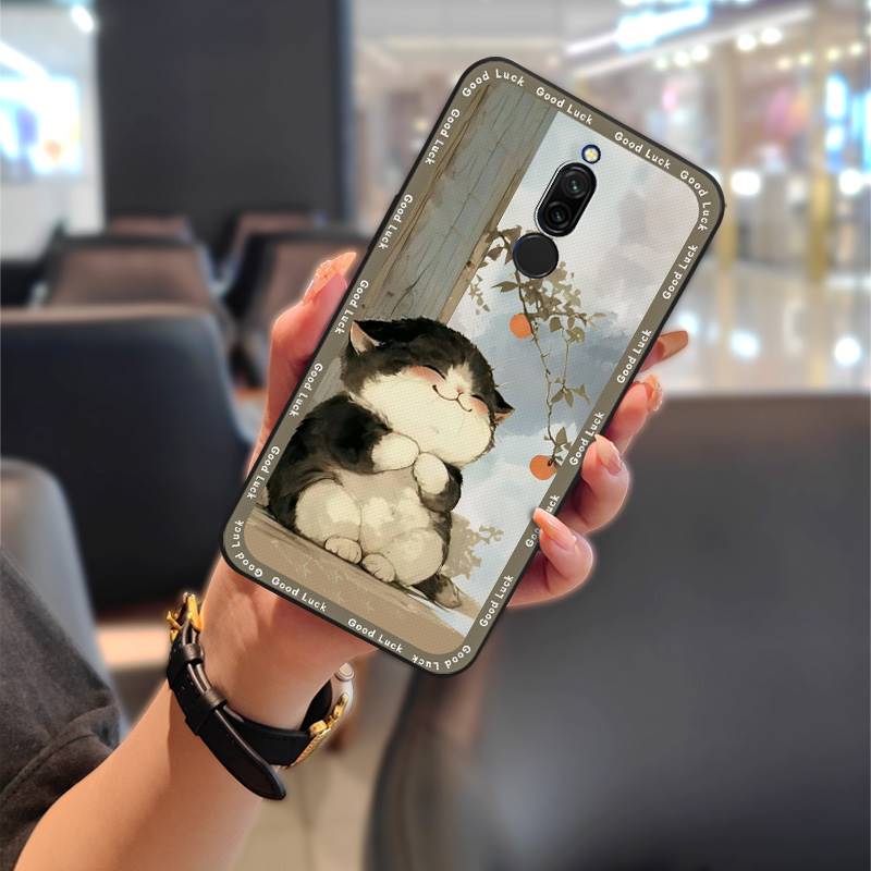 

Мультяшный чехол-накладка для телефона Xiaomi Redmi 8 Мягкий чехол Задняя крышка Животные Граффити Чехол для телефона Грязеотталкивающий ТПУ Xiaomi Redmi 8