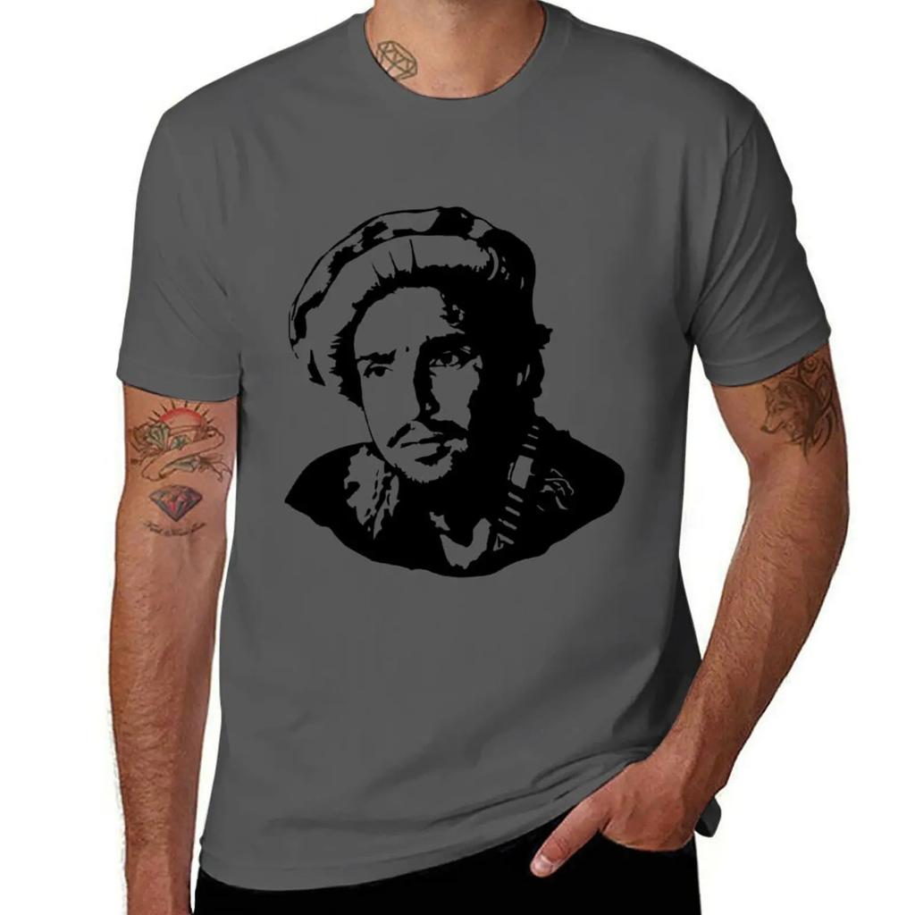Massoud T-Shirt Tops Sommer Oberteil Hippie Kleidung Herren Grafik T-Shirts Hip Hop