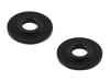 POSH FAITH 098013-CL Motorcycle Supplies Turn Signals M10 To M6 Conversion Color, 2 Pieces, Black