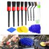 13x Car Detailing Brush Set Dashboard Air Outlet Clean Brush Tools Dashboard Interior Exterior Leather Air Vents