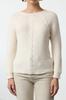 Women's Fashion Stylish Sweater Emerald Green Soft Textured Hair Braided Seamless Knitwear Sweater
