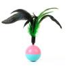 Cat Toys Teasing Cat Badminton Self Pleasure Grinding Teeth Grinding Claw Rainbow Ball Tumbler Relieve Boredom Cat Toys