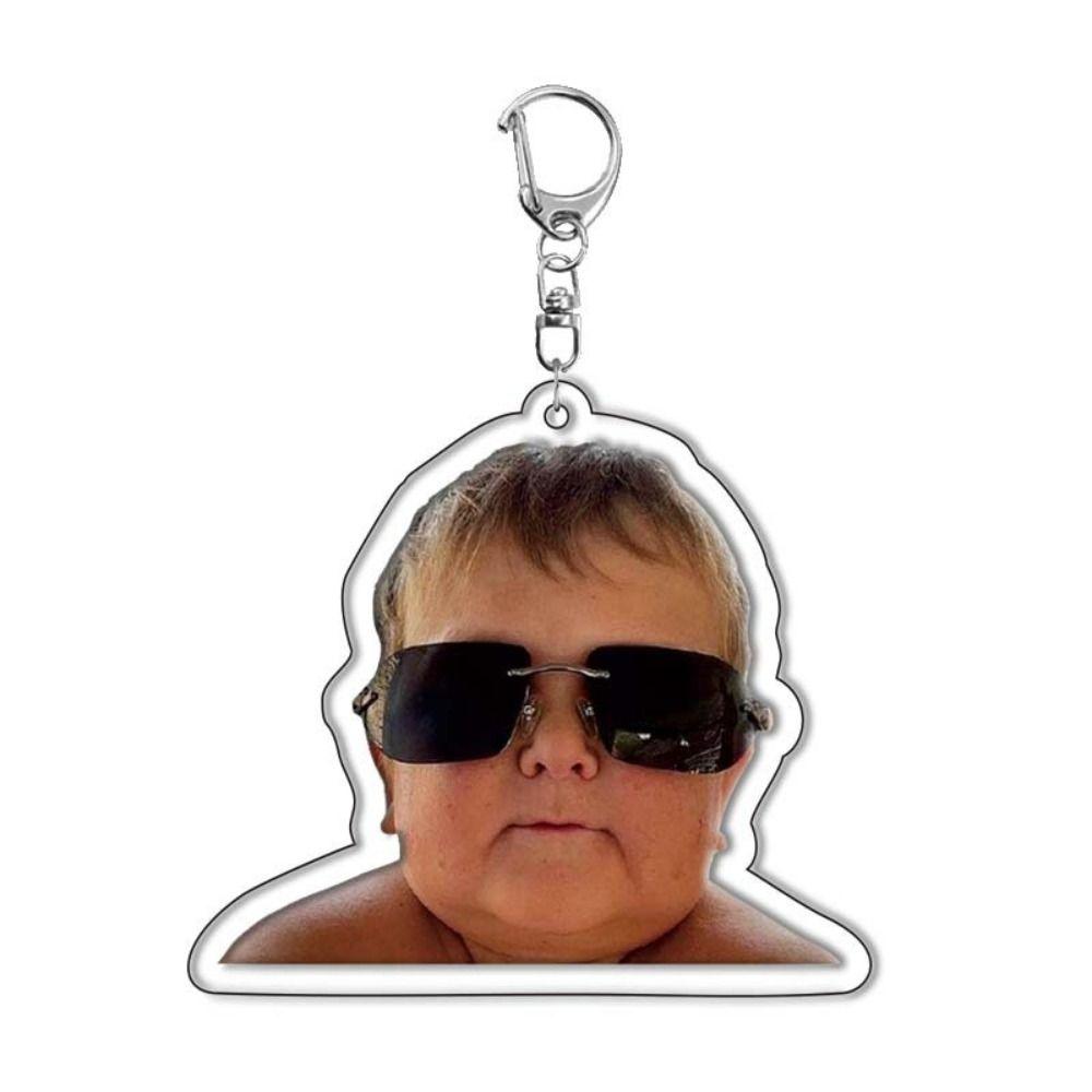 Merchandise Hasbulla Magomedov Keychain Magomedov Meme Acrylic Keyring   Key Holder