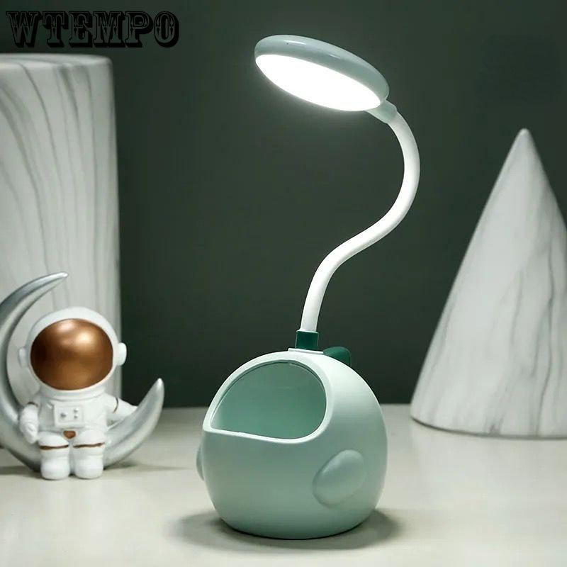 Eye Protection Desk Lamp Desk Student Dormitory Reading Night Light Led Bedroom Bedside Lamp USB Rechargeable Creative Desk Lamp