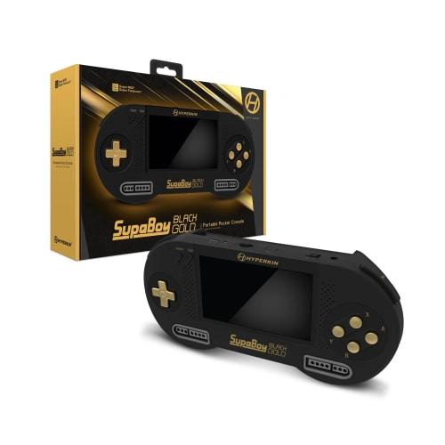 HYPERKIN SUPABOY Black Gold [USB type-C edition] / Super Boy Black Gold Super Famicom SFC/SNES (NTSC/PAL) cartridge compatible portable compatible mac
