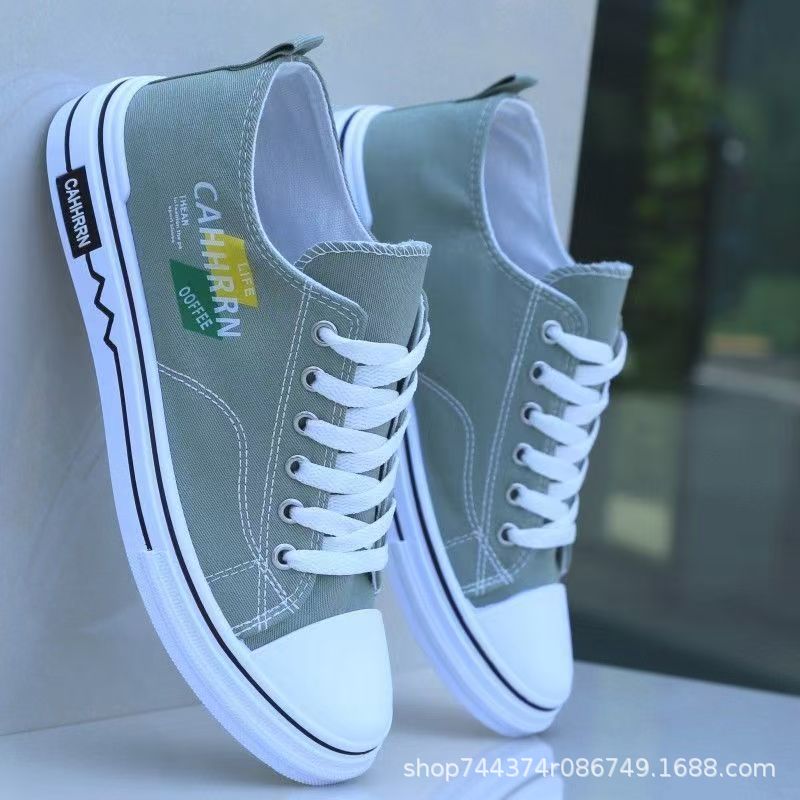 

Canvas shoes spring and autumn new sports and leisure shoes breathable soft sole non-slip cloth shoes 39