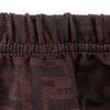 Fendi Zucca Mini Skirt Brown Nylon Women Used