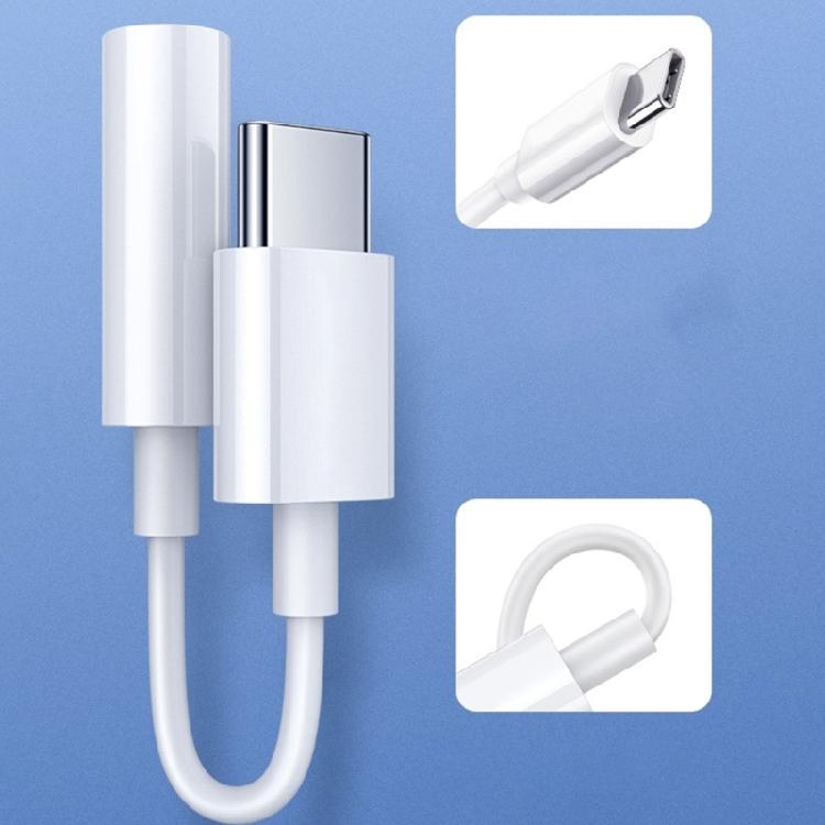 Type C To 3.5mm Adapter No Driver Required Instantly Connection For Modern Digital Devices Fast Transfer