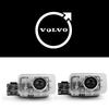 2PCS Car LED Door Welcome Light Logo Projector Light Accessories for VOLVO S60L V40 V40CC XC60 XC90 V60 2014-2019 S80L 2012-2016