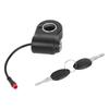 2Pin Ignition Lock With Two Key For Kukirin Electric Scooter ABS Metal Throttle Accelerator Switches Easy Installation