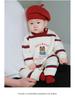 Autumn/Winter Cute Infant & Toddler Knitted Jumpsuit and Sweater for Outdoor Crawling