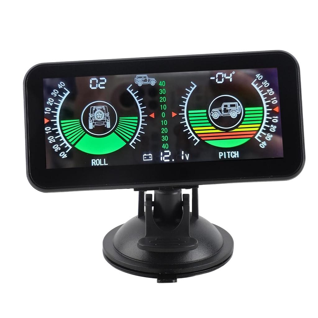 HUD Digital Angle Slope Meter, Universal Car Inclinometer for Automotive and Off-Road Use
