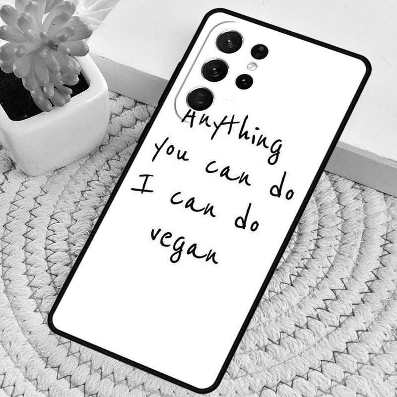 Love Animal Vegan Quotes Silicone Phone Case For Samsung Galaxy note 10 pro S26 S25 S24 S23 S22 S21 Plus S25Ultra Capa Cover