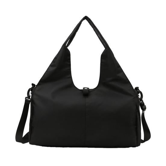 

Women Gym Bag Yoga Gym Tote with Wet Pocket And Shoe Compartment Weekender Overnight Duffle for Travel Workout Dance чёрный