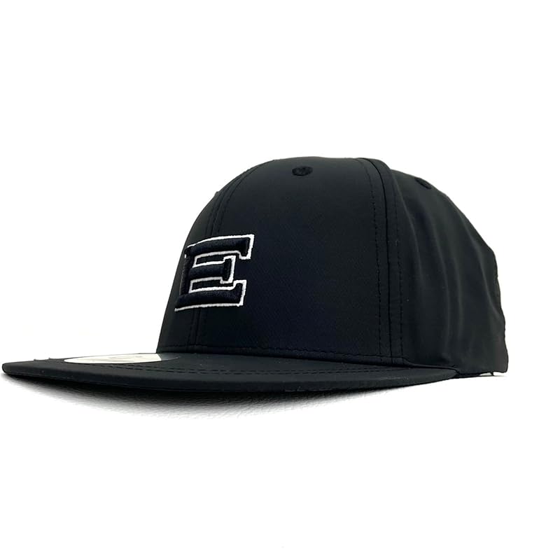 

[Elite Grip] E logo flat cap hat golf free 56-60cm unisex black