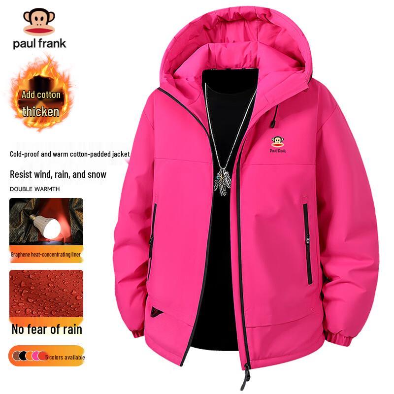 

Paul Frank Men s Hooded Winter Cotton Jacket L