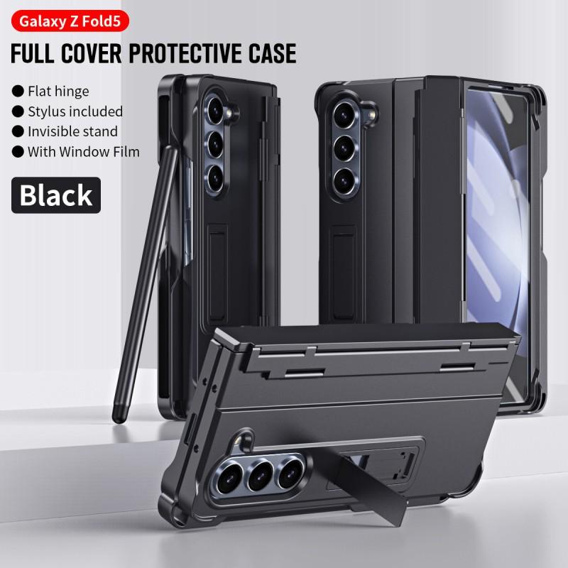 Galaxy Z Fold8 Ultra Case With Magnetic Hinge Cover Side Stylus Slot Kickstand PC Hard Shell Fold7 Fold6