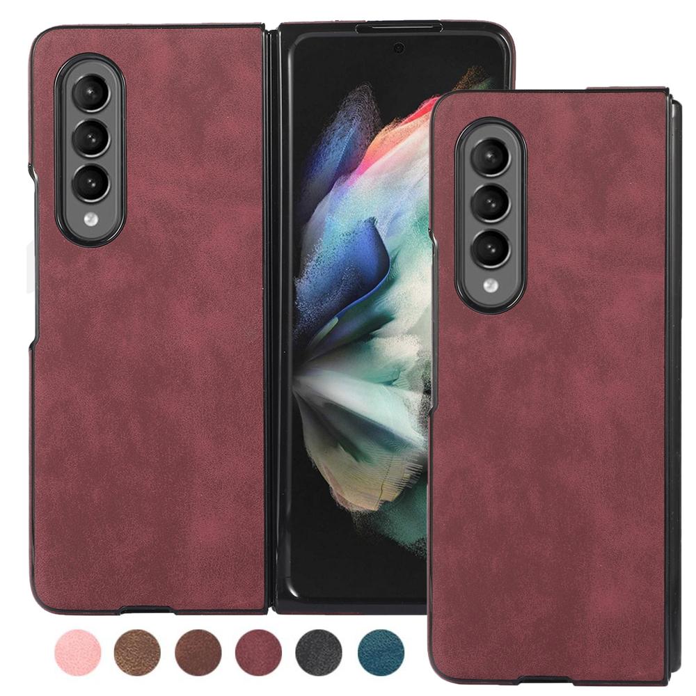 

Роскошный кожаный чехол для телефона в стиле ретро для Samsung Galaxy Z Fold 4, чехол Z Fold 3, чехол Galaxy Z Flip 4, чехол Z Flip 3, противоударный защитный чехол для мобильного телефона