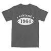 Born In 1964 Vintage 60th Birthday Gift Apparel Shirts for Men Women 60 Years Old People Humor  Graphic Printed Tee