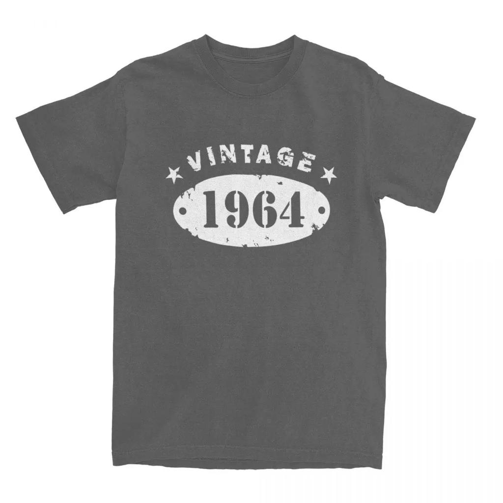 Born In 1964 Vintage 60th Birthday Gift Apparel Shirts for Men Women 60 Years Old People Humor  Graphic Printed Tee