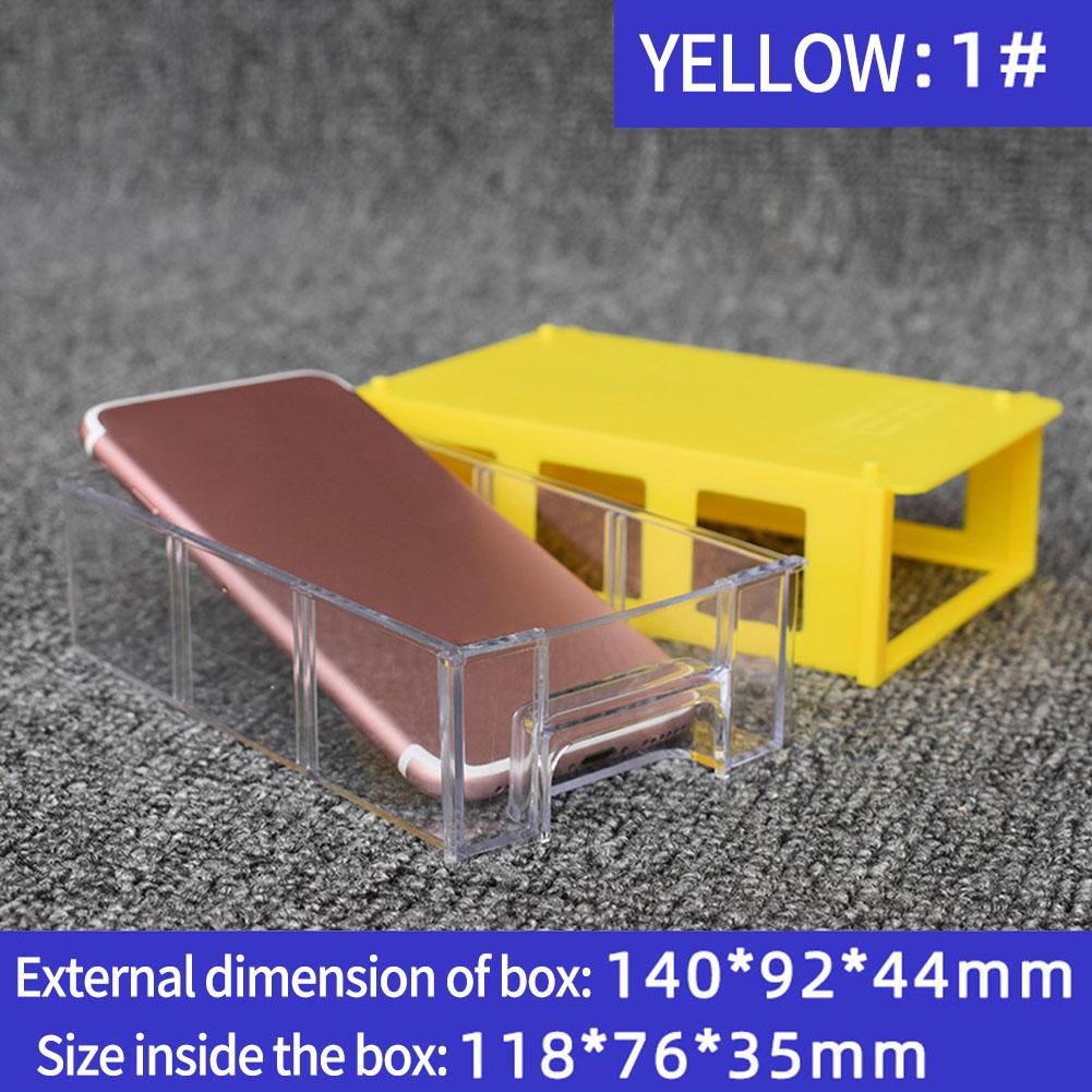 

Прочный ящик для хранения выдвижных ящиков для компактного хранения деталей и инструментов жёлтый