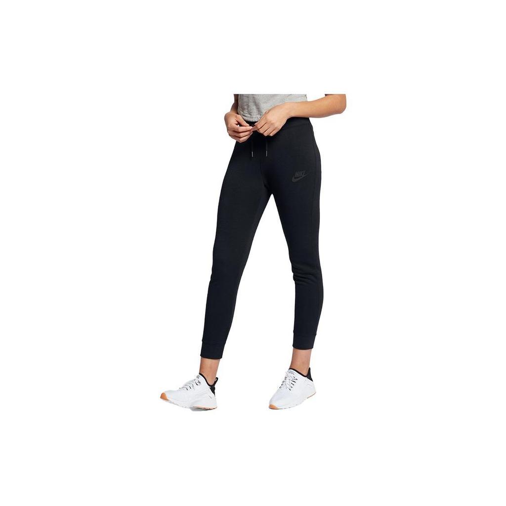 Nike Einfarbige Schnür-Leggings Damen Unterteile Schwarz 894843-010