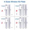 Newest Portable Window Kit Slide Plate Adjustable  Adaptor Wind Shield Exhaust Hose Tube Connector Air Conditioner Accessories