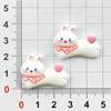 DIY Resin Accessories: Happy Rabbit Charms for Clips, Phone Cases, Shoe Buckles, Keychains, Pendants