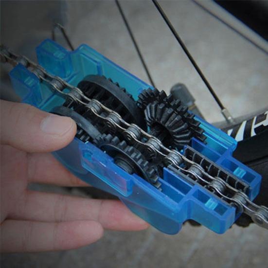 1 Set Cycling Bike Bicycle Chain Wheel Wash Cleaner Tool Brushes Scrubber Kit