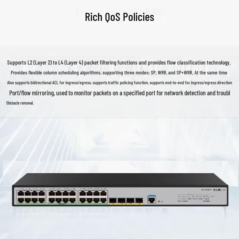 H3C US528S-XE Smart Managed Layer 3 Switch