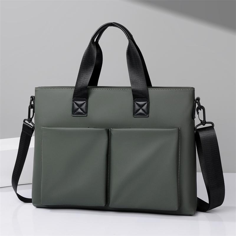 Borsa a tracolla da uomo Borsa a spalla per pendolari Valigetta multistrato