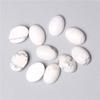5pc Natural Stone Cabochon Oval Charm Egg Shape Flatback Stone Loose Cabochon for DIY Jewerly Ring Necklace Bracelet Accessories
