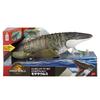Mattel Jurassic World Mosasaurus Figurka Akcji dla Ruchomego Dinozaura cali Wiek 4 i JCH00 Dzieci, Zabawka, Duża, Około. 25,6 (65,4cm), Góra, Brązowy,