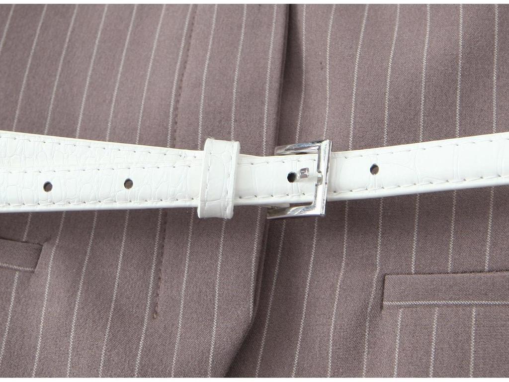 2025 Spring Women's Slim V-Neck Sleeveless Jumpsuit with Double Waistband