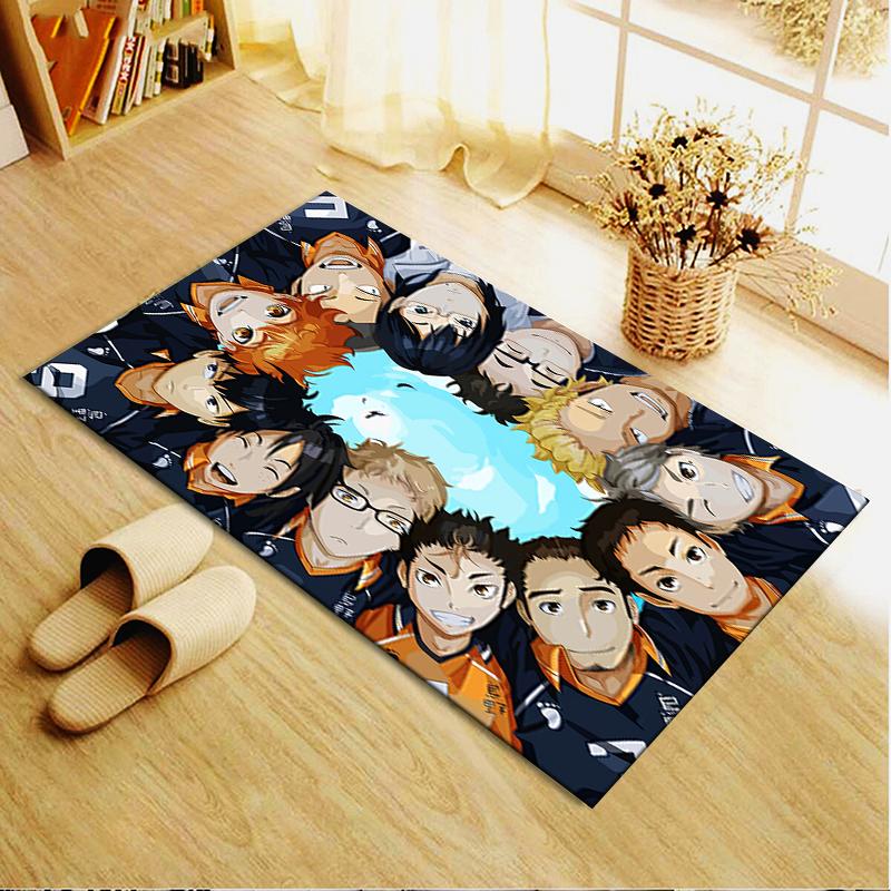 2025 New Haikyu!! Anime Carpet Rug for Living Room Bedroom Home Sofa Decoration,Kids Play Non-slip Floor Mat53