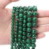 Natural Round Stone 4 6 8 10 12mm Tiger Eye Crystals Lava Turquoises Jades Loose Bead for Jewelry Making DIY Bracelet Needlework