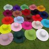 Female Hat French Retro Bowler Hat Women Wide-brimmed Wavy Fedora Hat Autumn and Winter Bow Hat Hat Adult Children Hat
