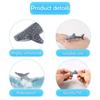 6pcs/set Sea  Toy Simulation Animals Bath Toy Sea  Figures Toy for Children Gift