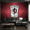 FC Twente Enschede Wall tapestry, aesthetic printed fabric blanket, suitable for bedroom, living room, and home decor.