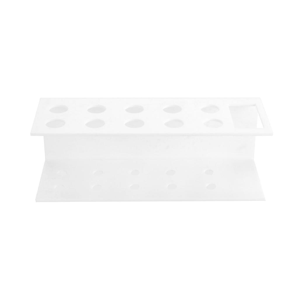 10 Slots Marker Pen Organizer Acrylic Wall Rack Stationery Hanger for Office and Classroom Teacher Whiteboard Supplies