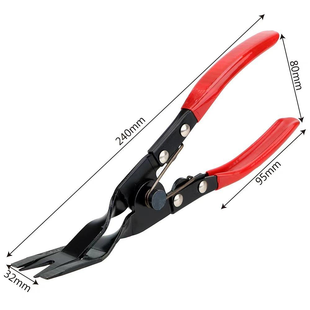 6-inch & 8-inch Car Headlight Plastic Buckle Pliers with Screwdriver for Door Panel & Clips Repair