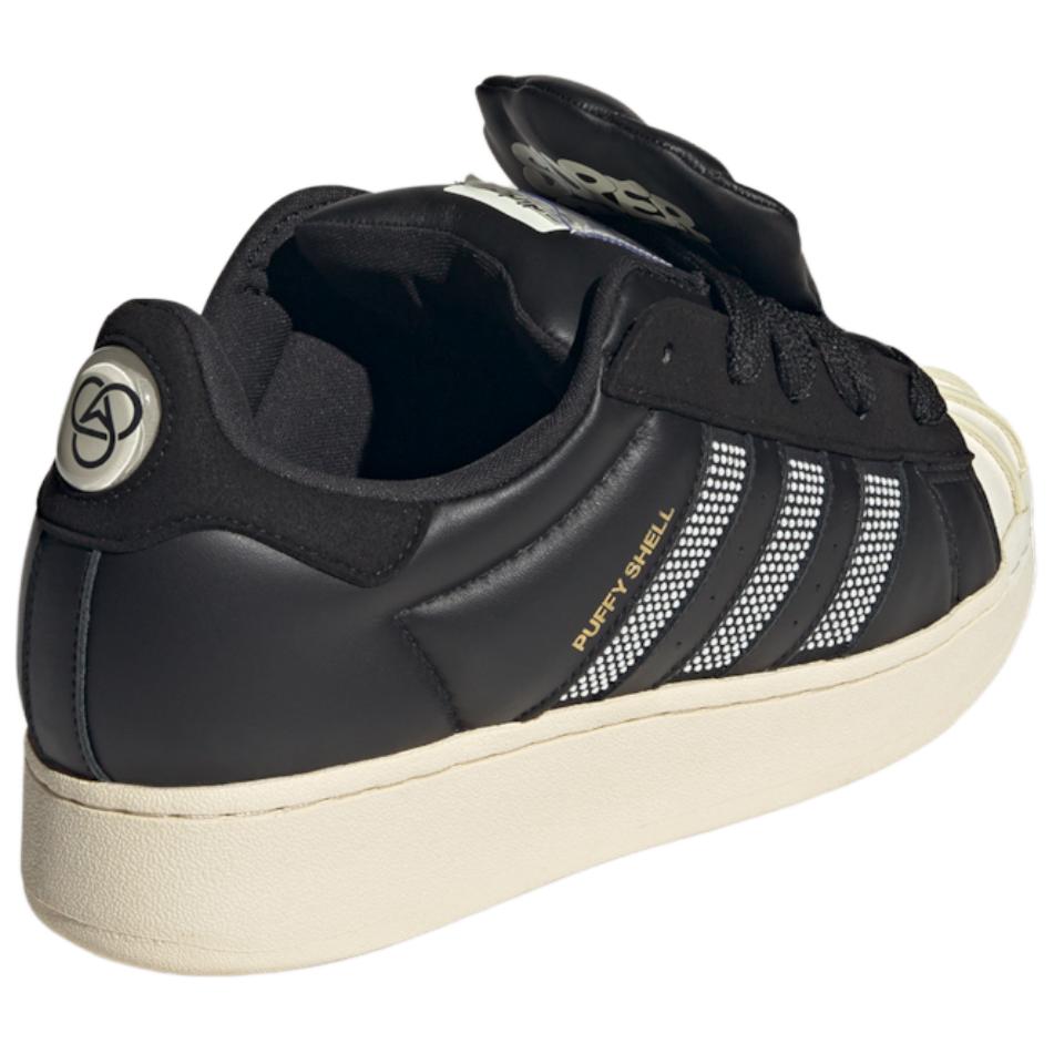 adidas Originals Gali X  Superstar Puffy Shell Fashion Comfortable Low-Top Sneakers Unisex Sneakers Black KJ6976