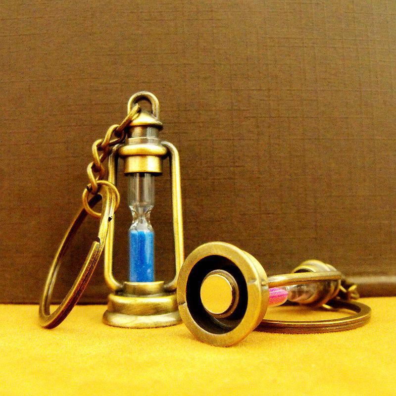 Nostalgic Vintage Keychain Premium Metal Craft Pendant Scratch Resistant Bag Decor for Key Organizing Holiday Gift