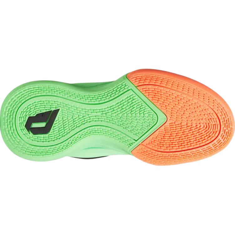 New Adidas Dame 10 Anti Slip Wear Resistant Low Top Children's Basketball Shoes Green Black Teenagers JP8635