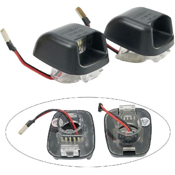 1 Pair Fit for Nissan D40 Frontier Armada Xterra Equator License Plate Light C New