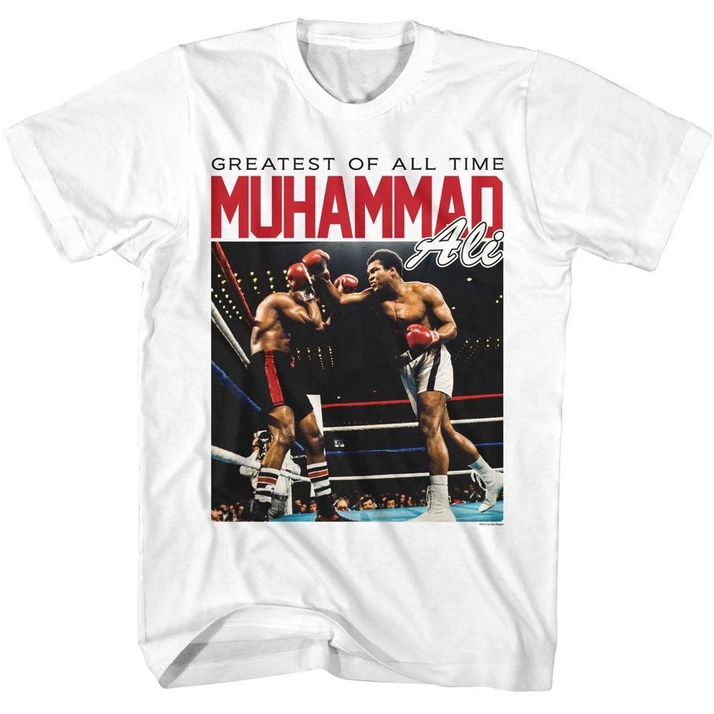 Muhammad Ali - Fight Ring - American Classics - Solid White Short Sleeve T 100