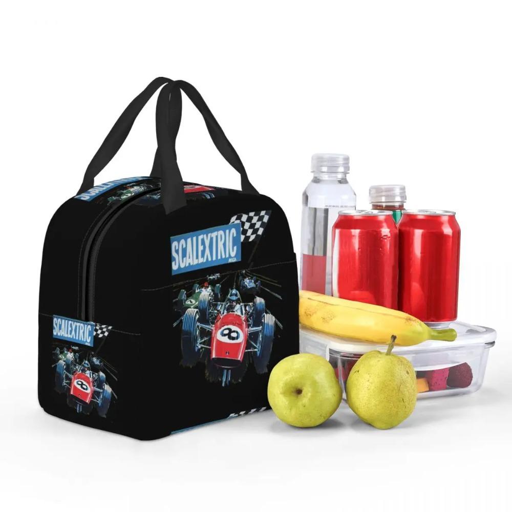 Scalextric Classic Insulated Lunch Bag for Kids School Cooler Thermal Food Box Tote Leakproof Lunch Boxes Container