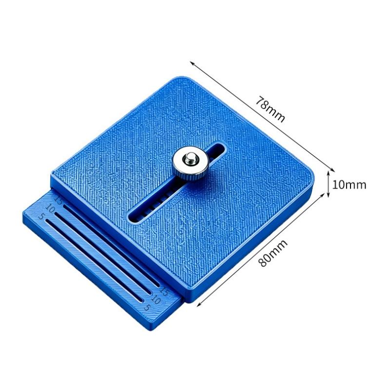 Furniture Edge Trimming Guide Anti-Slip Precision Adjustable Diy Edge Wrap Cutting Template Tool For Cabinet Door Table