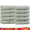 10-Piece Egyptian Cotton Face Towel Set Quick Dry Absorbent Small Towels Spa Bathroom Accessories Guest Bath Quality